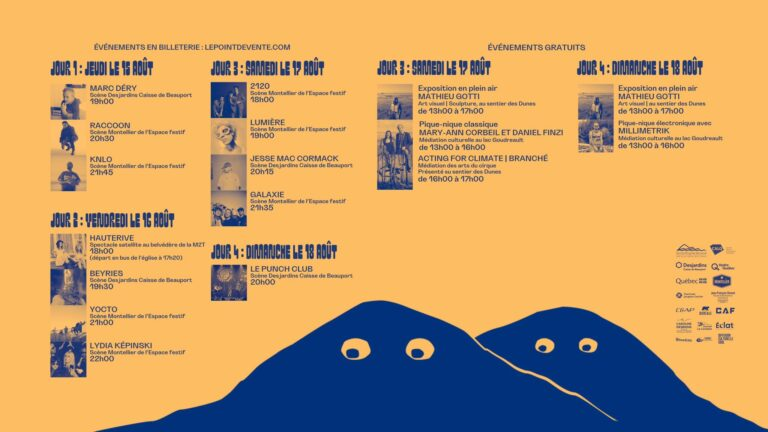 Programme officiel Le Festival à deux têtes 2026